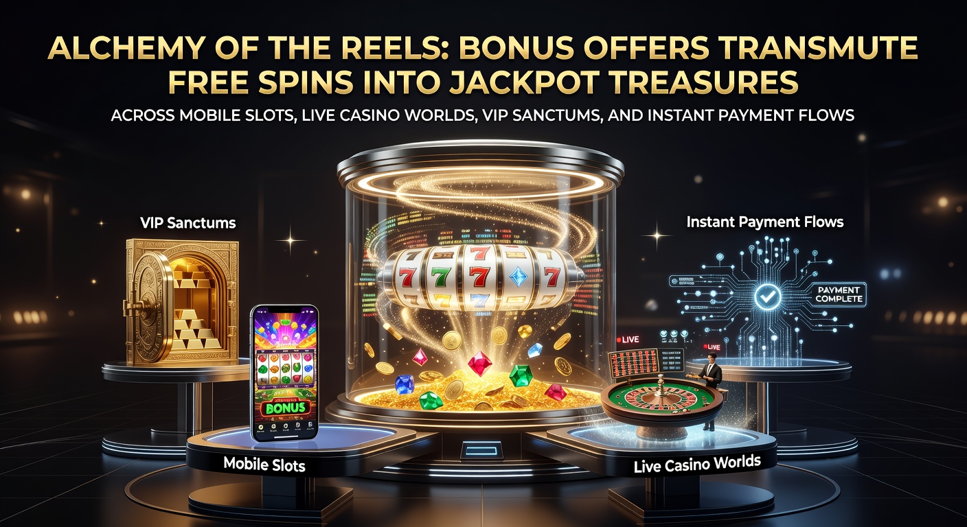 Glowing slot machine reels transforming free spins into cascading jackpot symbols amid a mystical bonus aura