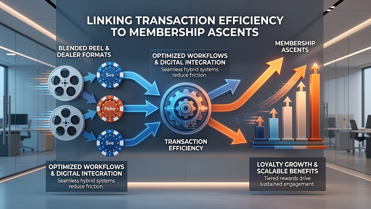 Live dealer and slot hybrid environment with transaction confirmation and loyalty meter updates