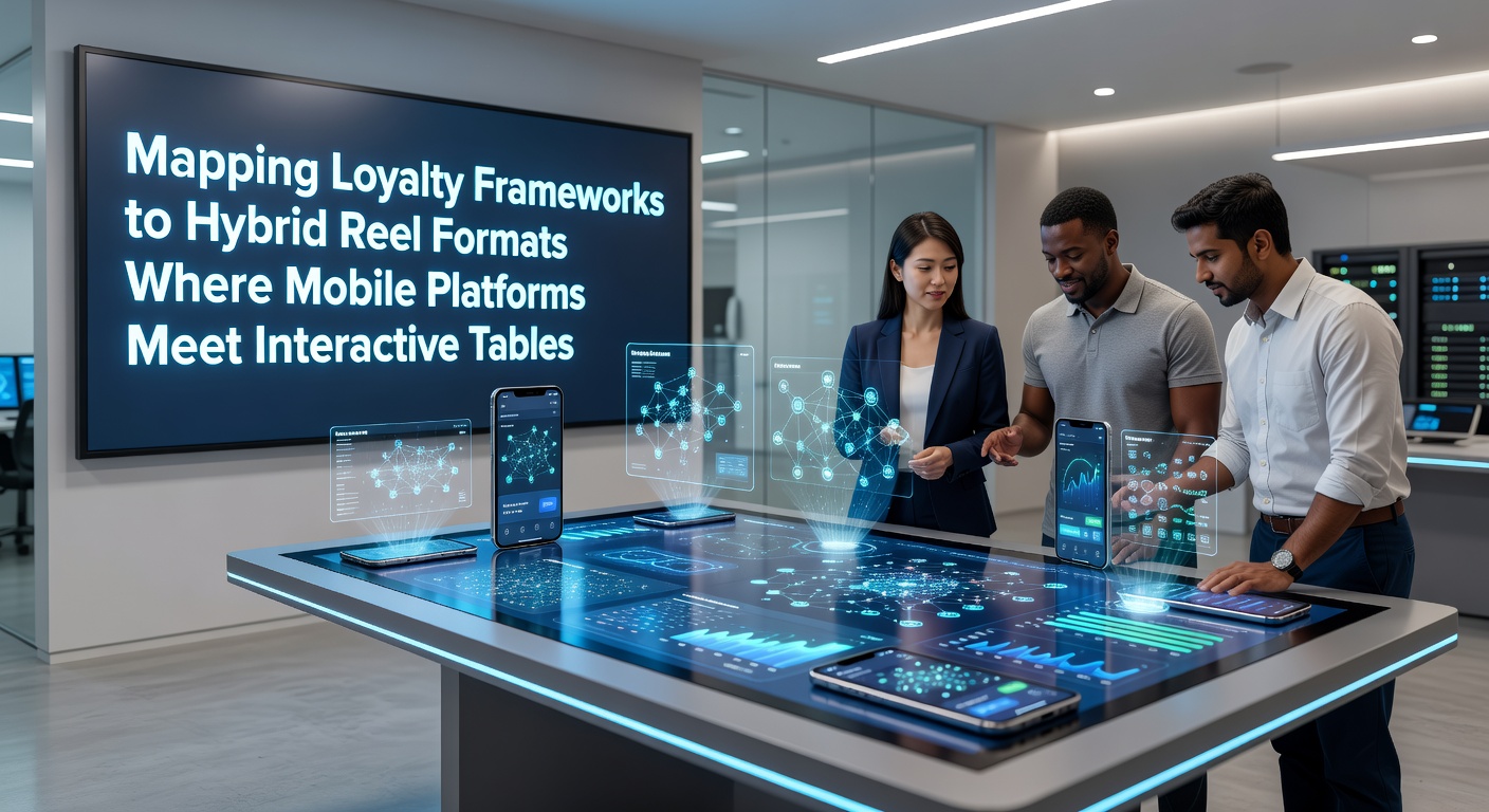 Interactive live dealer table screen integrated with mobile loyalty dashboard