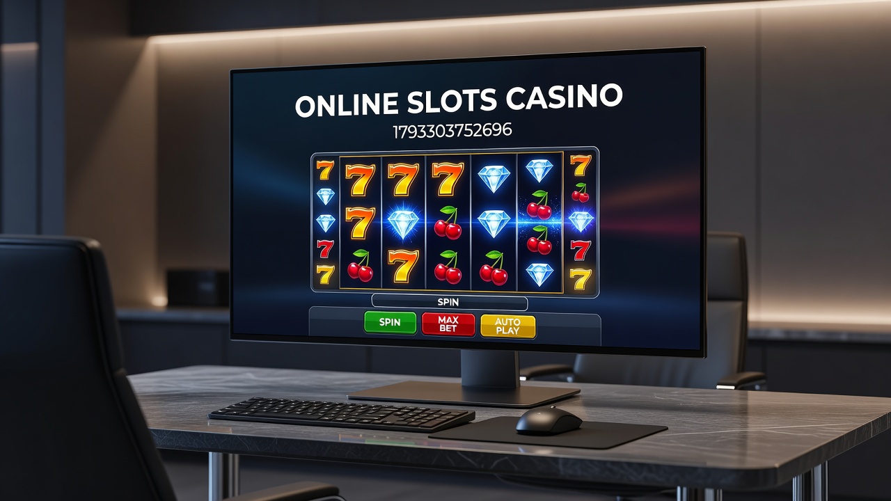 Mobile device displaying online slots casino gameplay with payment and bonus features highlighted