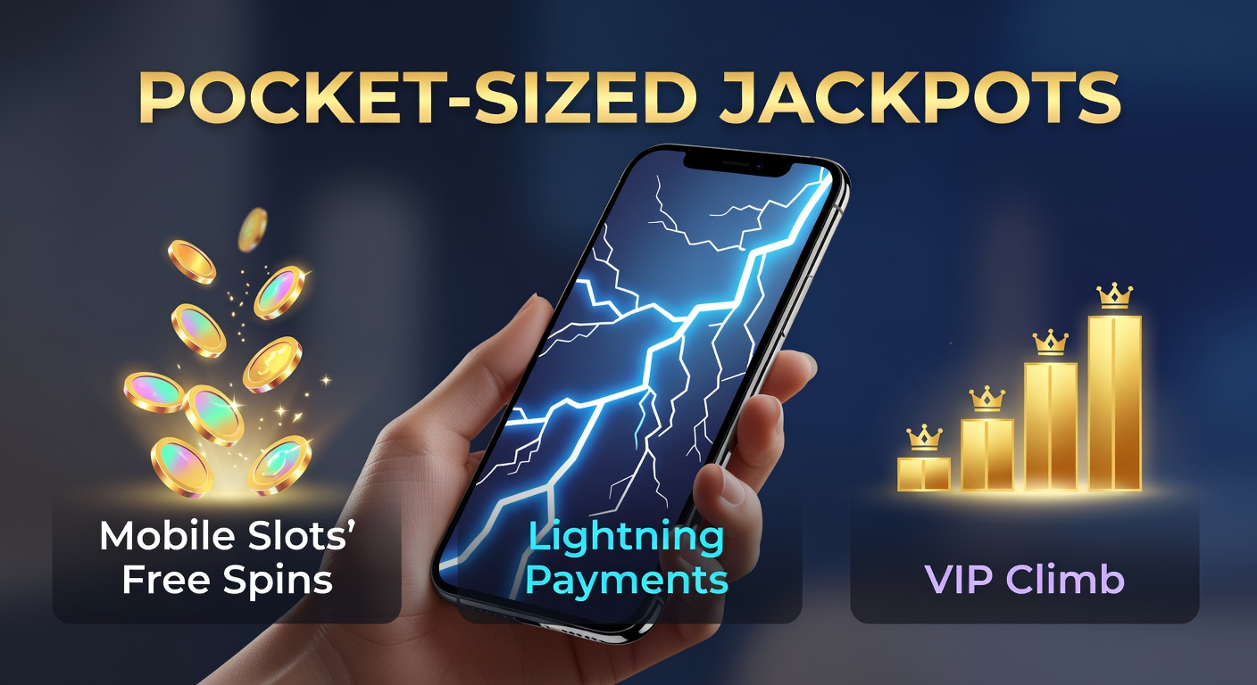 Vibrant mobile slot screen showing cascading free spins and jackpot symbols on a smartphone