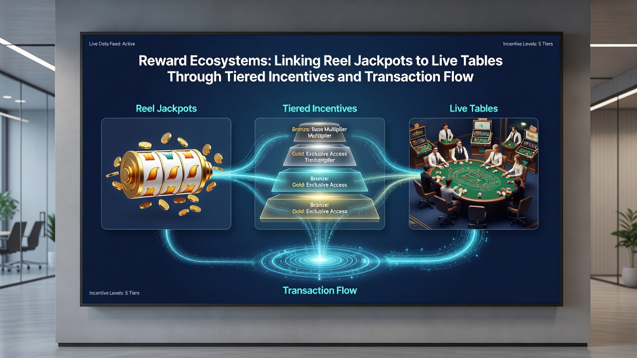 Mobile screen displaying tiered rewards and instant transfers between slots and live dealer games